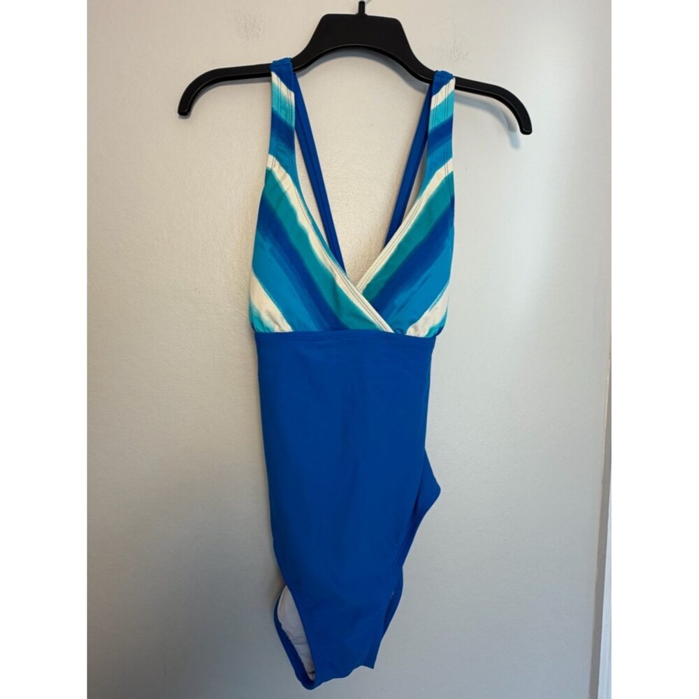 Catalina Blue One Piece Swimsuit - Womens size Large